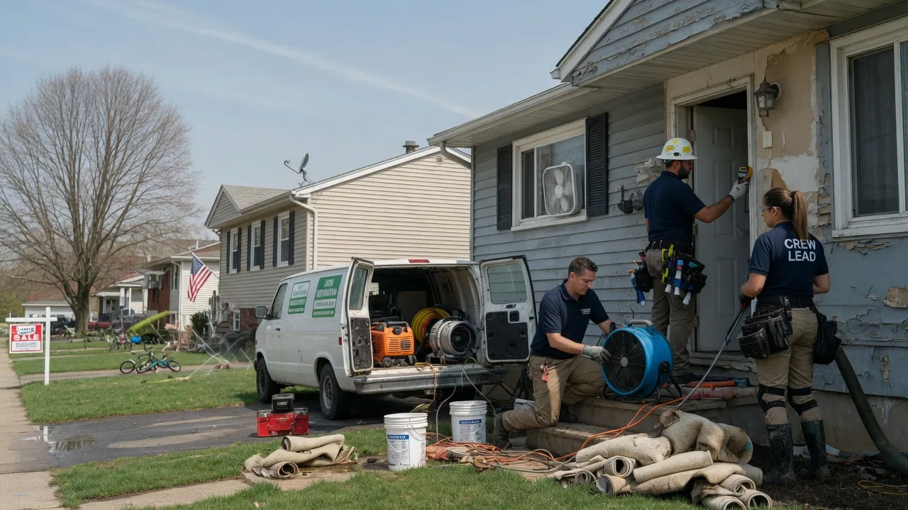Flood Cleanup in Green, KS near me